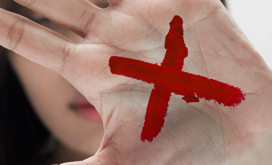 Governo adere à Campanha Nacional do Sinal Vermelho para o enfrentamento às vítimas de violência doméstica