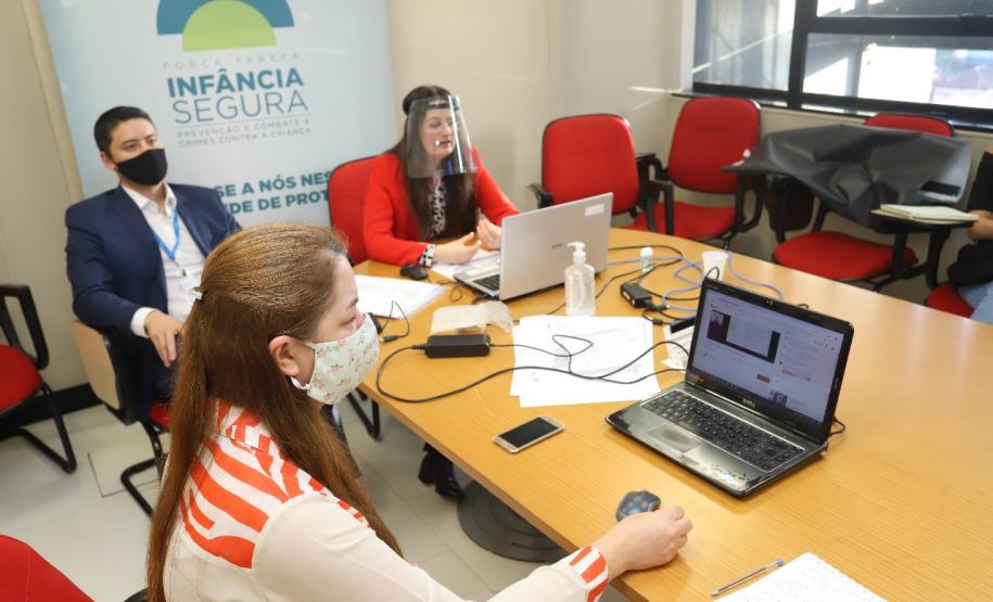 Força-Tarefa Infância Segura conclui mais um módulo do 1º curso a distância