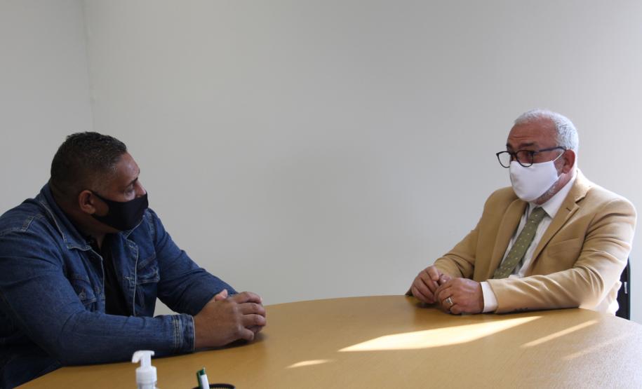 Visitas da semana na Secretaria da Justiça, Família e Trabalho