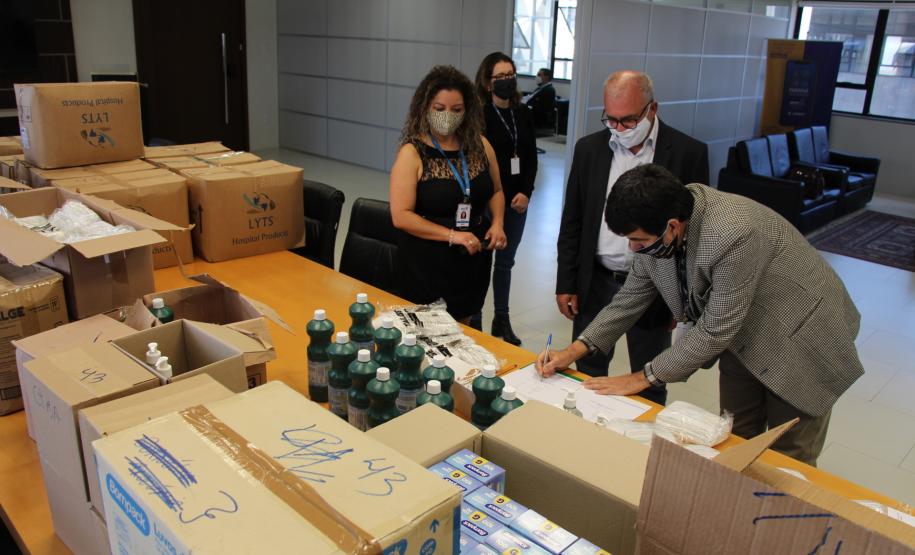 Secretaria da Justiça repassa mais 22 mil EPI’s às instituições que abrigam idosos em Curitiba