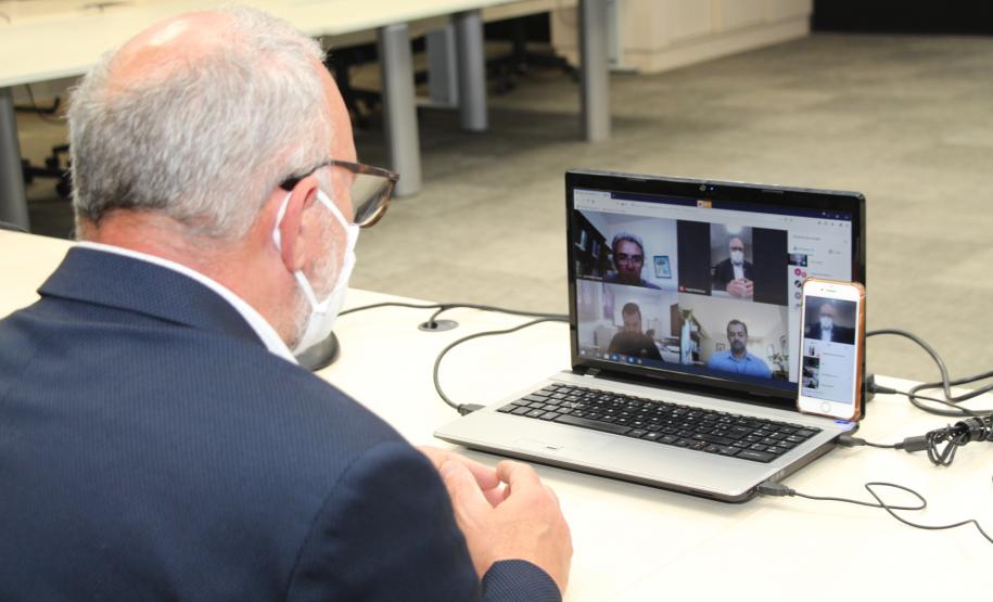 Visitas da semana na Secretaria da Justiça, Família e Trabalho