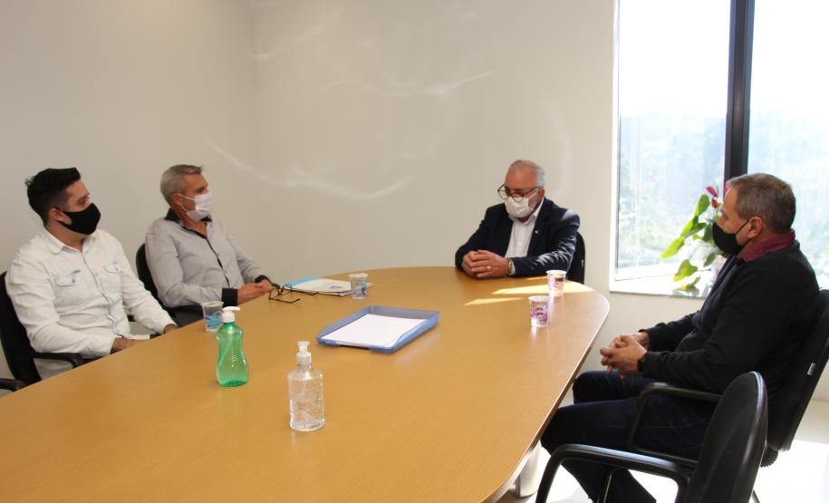 Visitas da semana na Secretaria da Justiça, Família e Trabalho