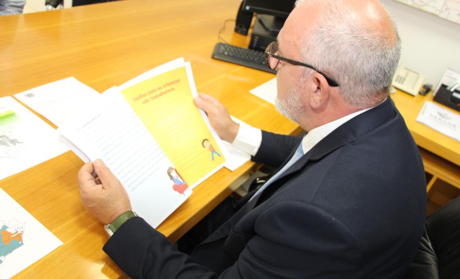 Secretaria da Justiça, Família e Trabalho apresenta Cartilha de Enfrentamento ao Trabalho Infantil e Proteção ao Trabalho do Adolescente