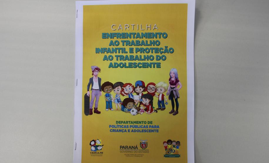 Secretaria da Justiça, Família e Trabalho apresenta Cartilha de Enfrentamento ao Trabalho Infantil e Proteção ao Trabalho do Adolescente