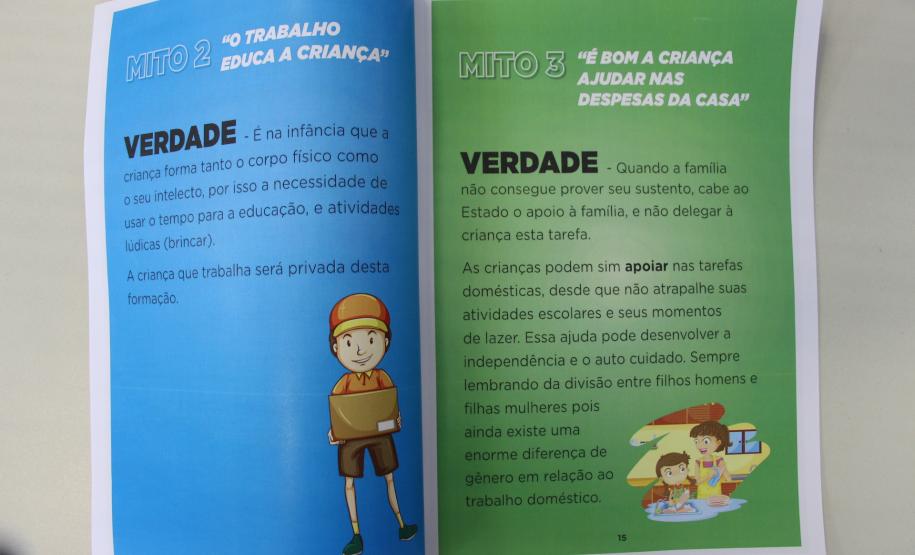 Secretaria da Justiça, Família e Trabalho apresenta Cartilha de Enfrentamento ao Trabalho Infantil e Proteção ao Trabalho do Adolescente