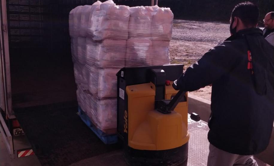 Secretaria da Justiça proporciona 50 mil cestas básicas para famílias de crianças indígenas, comunidades tradicionais e pessoas com deficiência em vulnerabilidade social