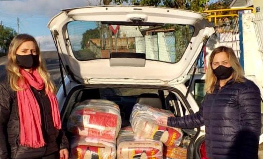 Secretaria da Justiça, Família e Trabalho distribui mais de 19 mil cestas básicas para famílias de crianças e adolescentes com deficiência e em situação de vulnerabilidade social