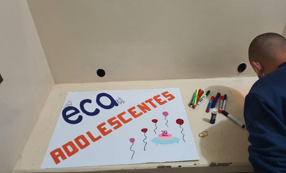 Socioeducação promove atividades em comemoração aos 30 anos do Estatuto da Criança e do Adolescente