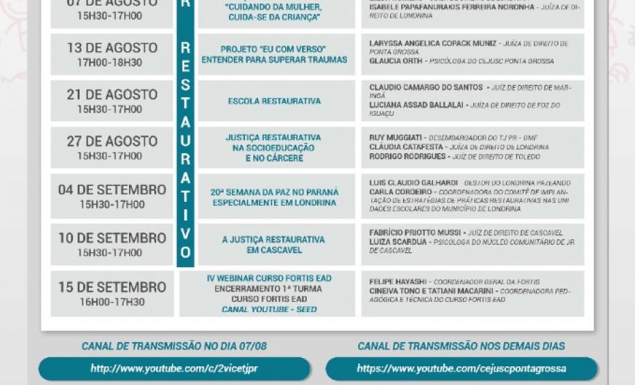 Força-Tarefa Infância Segura do Paraná promove webinar para discutir a prevenção de violências contra a criança