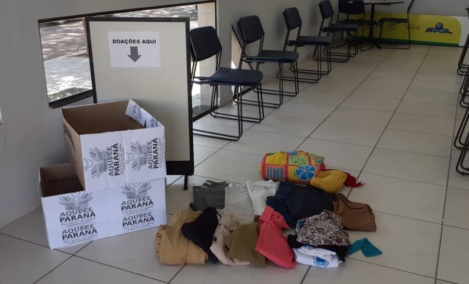 Agências do Trabalhador do Estado já receberam mais de 4 mil doações para a Campanha Aquece Paraná