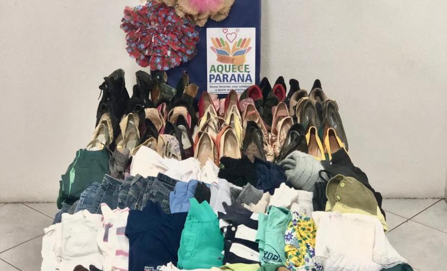 Agências do Trabalhador do Estado já receberam mais de 4 mil doações para a Campanha Aquece Paraná