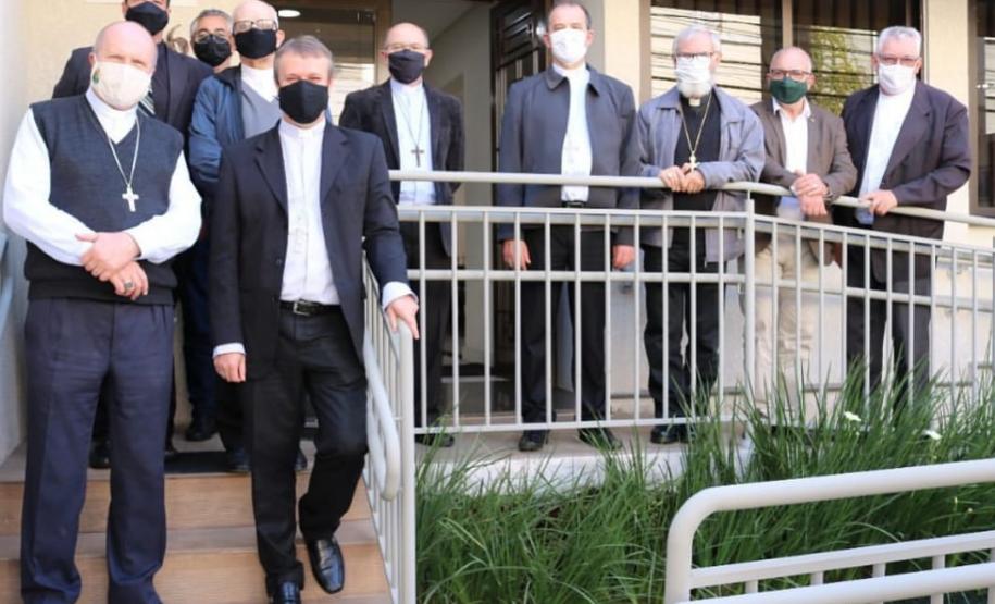 Mauro Rockenbach reúne bispos e arcebispos do Conselho Episcopal Regional Sul 2