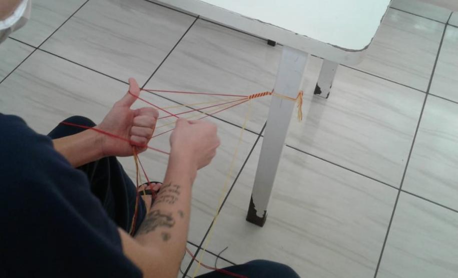 Centro de Socioeducação de Pato Branco promove oficinas de artesanato