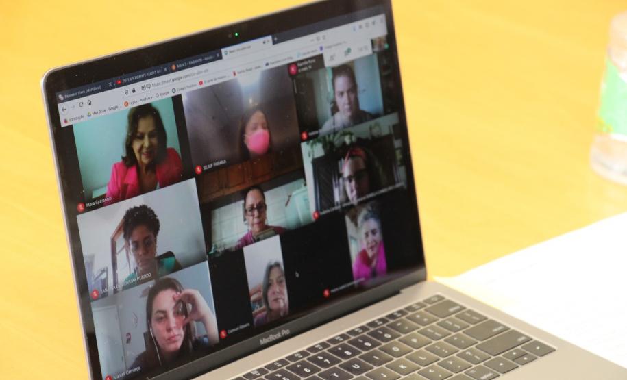 m live do Conselho Estadual dos Direitos da Mulher, Ney Leprevost dá início à campanha Outubro Rosa da Secretaria da Justiça