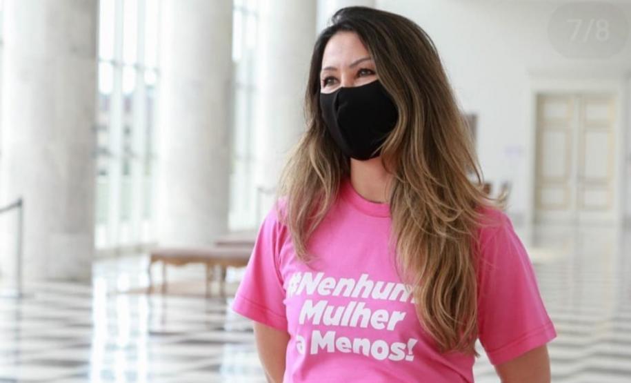 Secretaria da Justiça, Família e Trabalho participa de carreata de encerramento do Outubro Rosa 2021 no Paraná