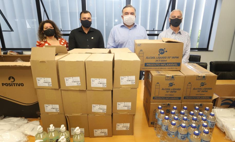 Secretaria de Justiça do Governo do Paraná entrega mais de 104 mil equipamentos para instituições que atendem idosos em 96 municípios