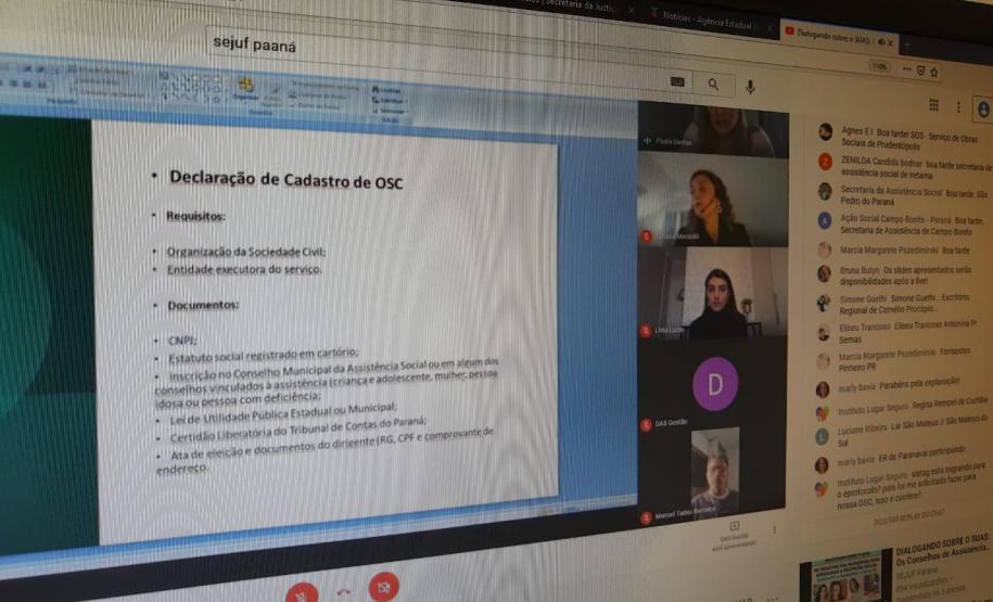 Secretaria de Justiça mobiliza municípios para fortalecer o Sistema de Assistência Social