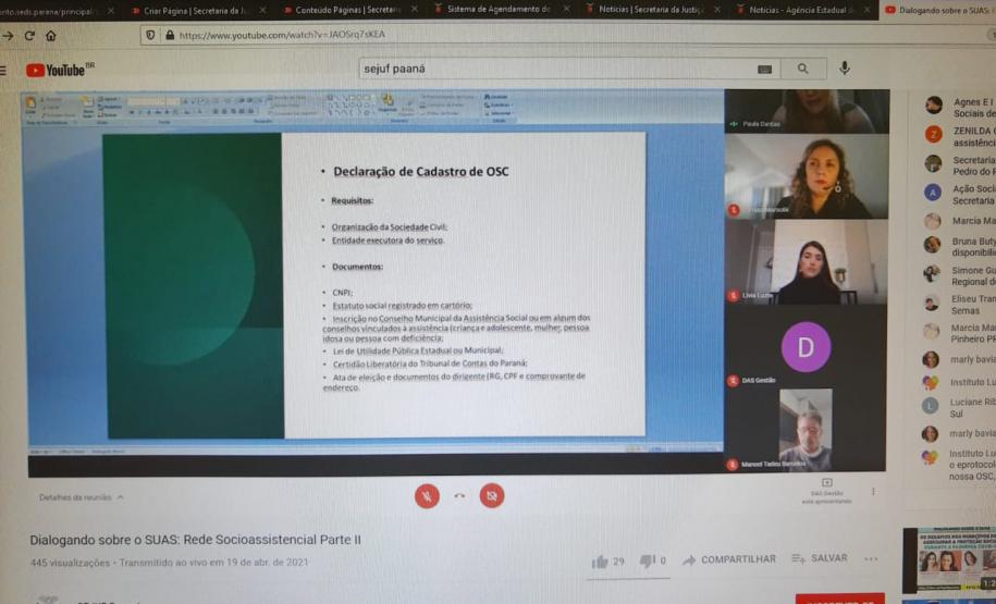 Secretaria de Justiça mobiliza municípios para fortalecer o Sistema de Assistência Social