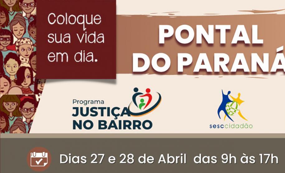 Pontal do Paraná recebe Paraná em Ação e Justiça no Bairro nesta semana