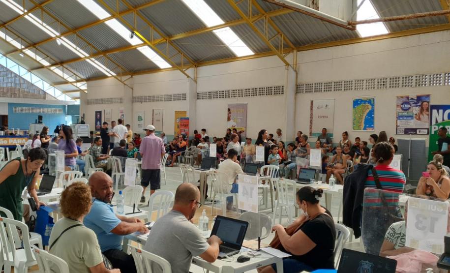 Paranaguá recebe feira de serviços Paraná em Ação e programa Justiça no Bairro