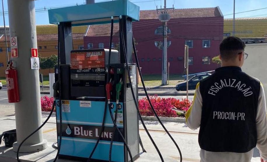 Procon-PR participa de força-tarefa integrada de fiscalização do preço dos combustíveis