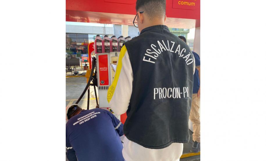 Procon-PR participa de força-tarefa integrada de fiscalização do preço dos combustíveis