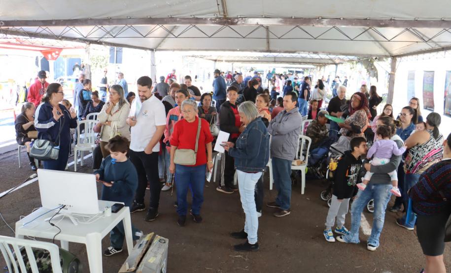 Paraná em Ação promove mais de 10 mil atendimentos em Londrina, maior número em dois anos