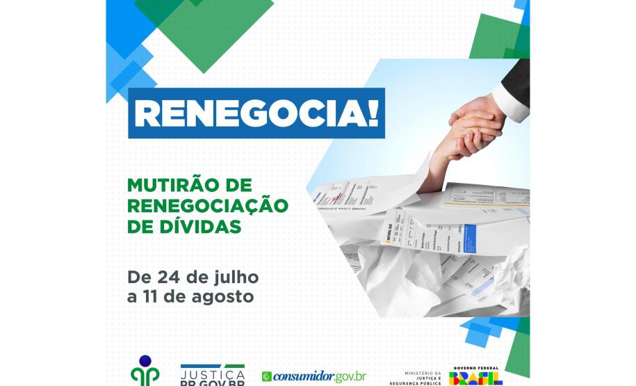 Procon-PR e dos municípios participam de campanha de renegociação de dívidas