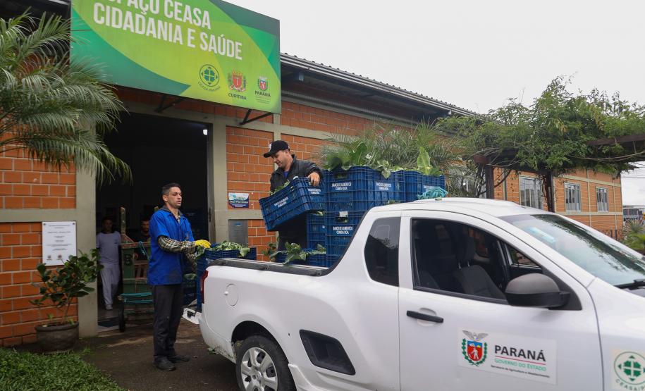 Estado mobiliza doação de 8 toneladas de frango por cooperativas; Defesa Civil entrega cestas básicas