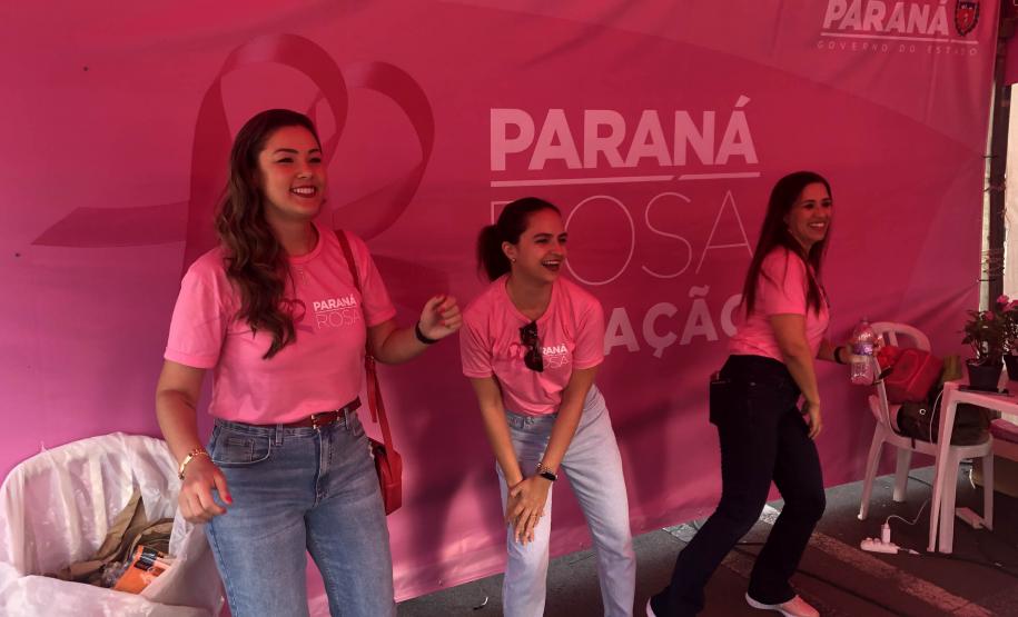 Com foco na saúde da mulher, Governo do Estado promove a 1ª etapa do Paraná Rosa em Ação