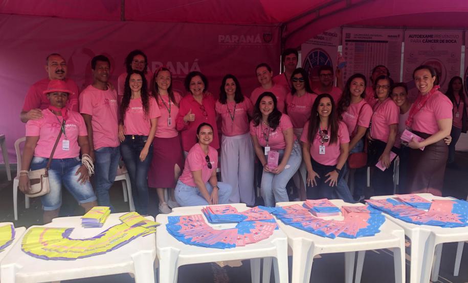 Com foco na saúde da mulher, Governo do Estado promove a 1ª etapa do Paraná Rosa em Ação