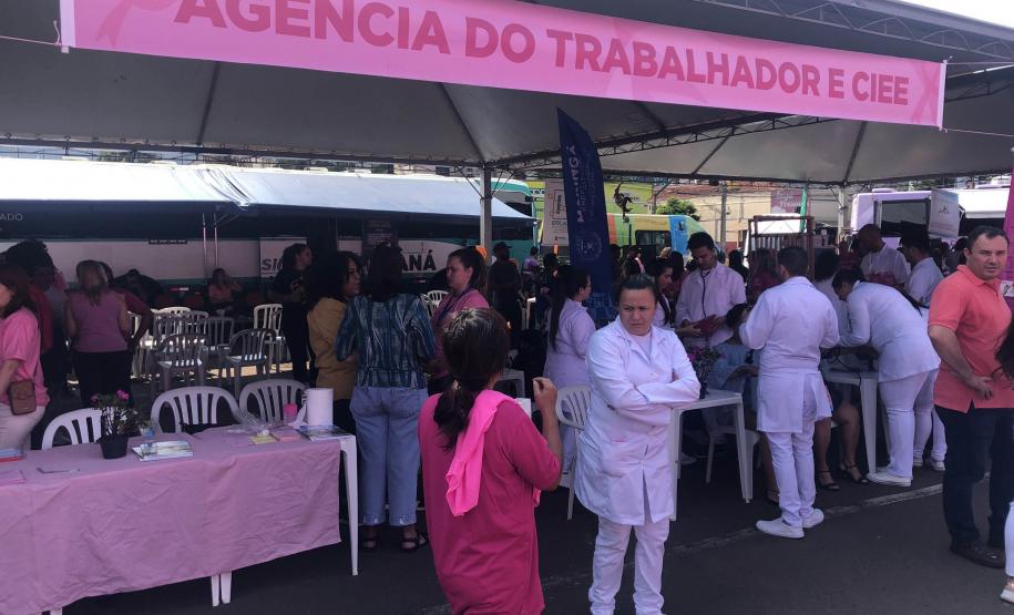 Com foco na saúde da mulher, Governo do Estado promove a 1ª etapa do Paraná Rosa em Ação