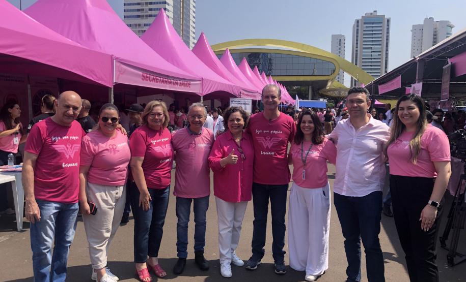 Com foco na saúde da mulher, Governo do Estado promove a 1ª etapa do Paraná Rosa em Ação