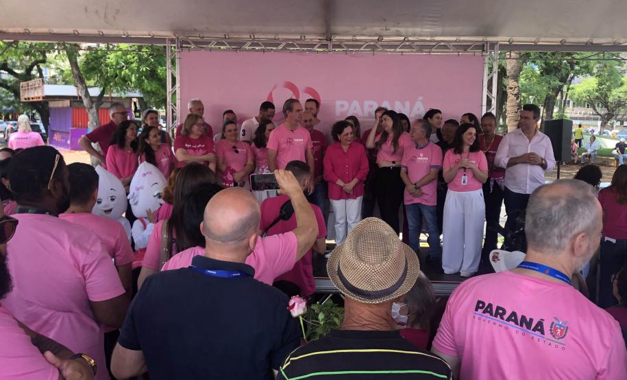 Com foco na saúde da mulher, Governo do Estado promove a 1ª etapa do Paraná Rosa em Ação