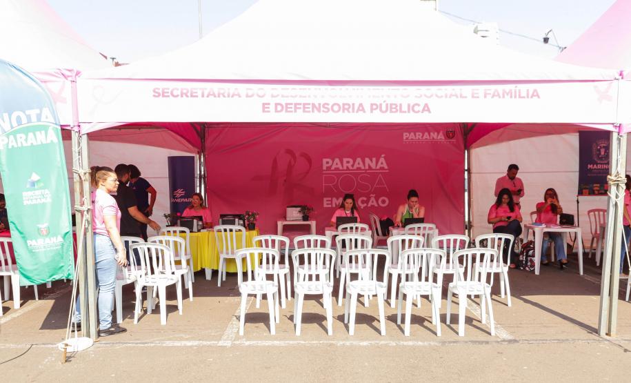 Com foco na saúde da mulher, Governo do Estado promove a 1ª etapa do Paraná Rosa em Ação
