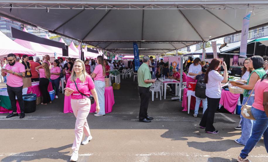 Com foco na saúde da mulher, Governo do Estado promove a 1ª etapa do Paraná Rosa em Ação