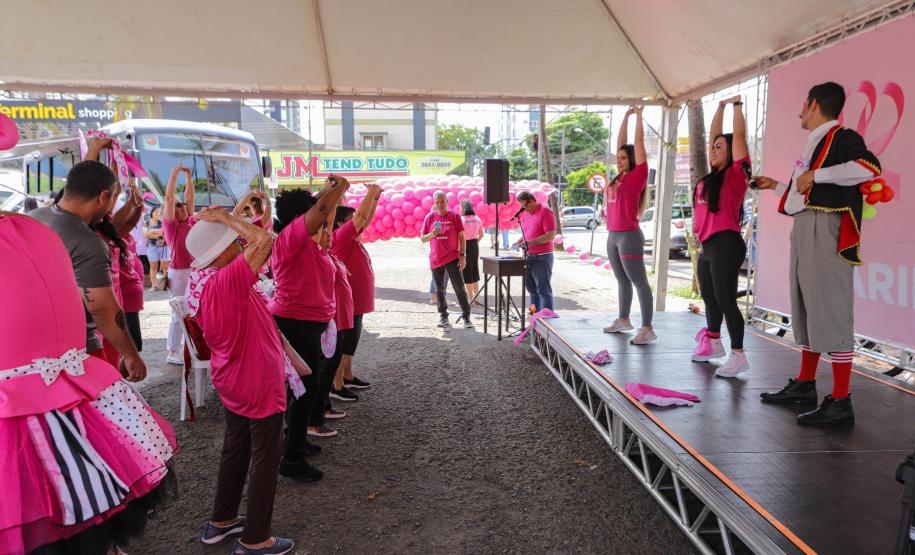 Com foco na saúde da mulher, Governo do Estado promove a 1ª etapa do Paraná Rosa em Ação