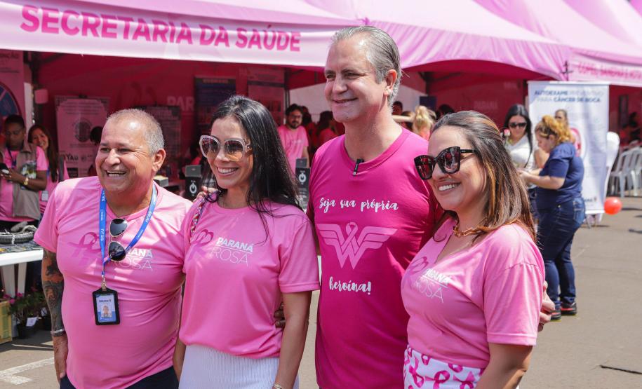 Com foco na saúde da mulher, Governo do Estado promove a 1ª etapa do Paraná Rosa em Ação