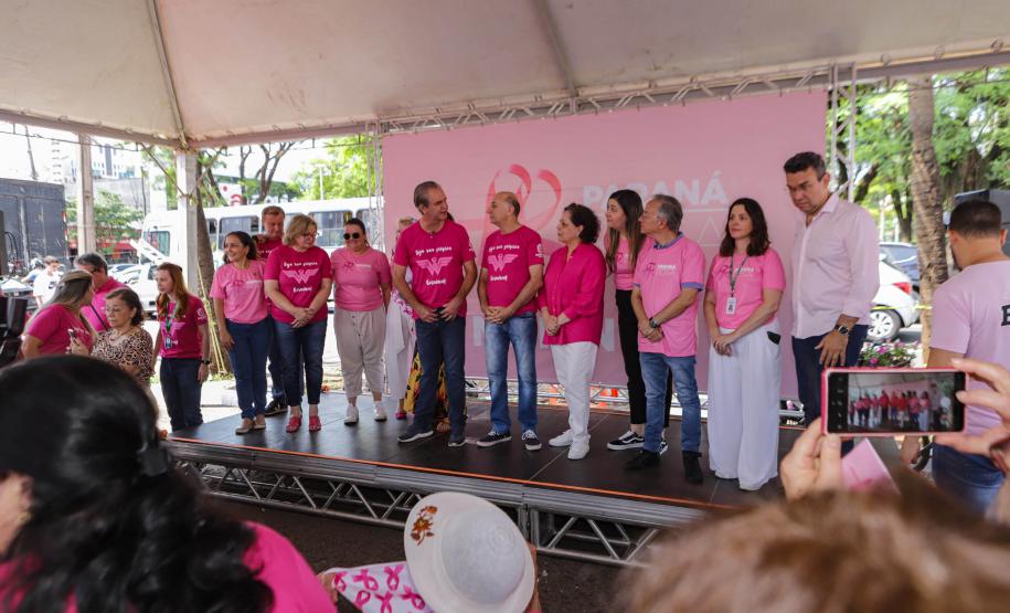 Com foco na saúde da mulher, Governo do Estado promove a 1ª etapa do Paraná Rosa em Ação