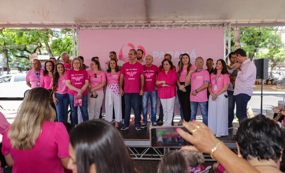 Com foco na saúde da mulher, Governo do Estado promove a 1ª etapa do Paraná Rosa em Ação
