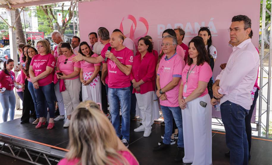 Com foco na saúde da mulher, Governo do Estado promove a 1ª etapa do Paraná Rosa em Ação