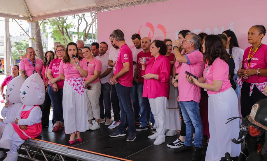 Com foco na saúde da mulher, Governo do Estado promove a 1ª etapa do Paraná Rosa em Ação