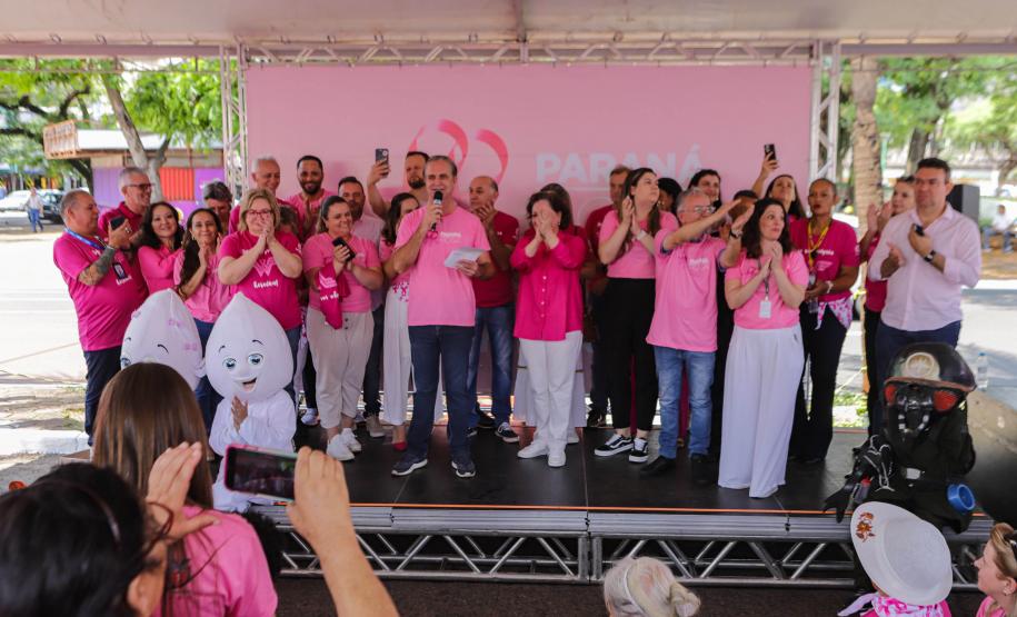 Com foco na saúde da mulher, Governo do Estado promove a 1ª etapa do Paraná Rosa em Ação