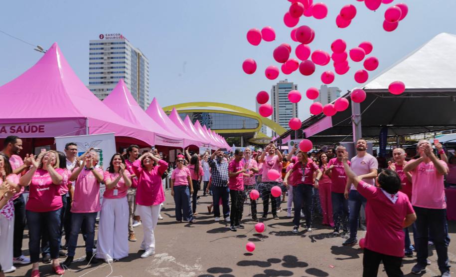 Com foco na saúde da mulher, Governo do Estado promove a 1ª etapa do Paraná Rosa em Ação