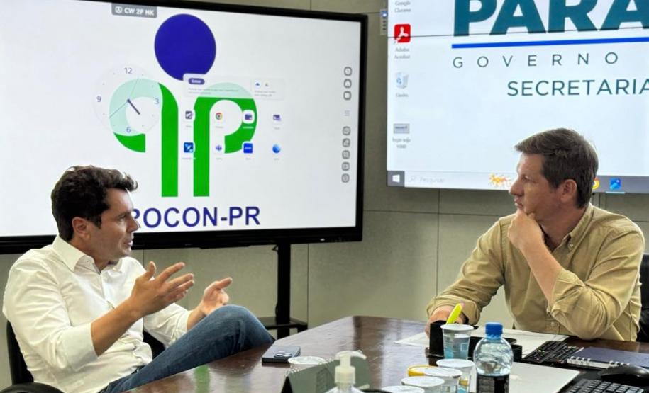 Santin Roveda e Alexandre Curi definem prioridades para a agenda legislativa