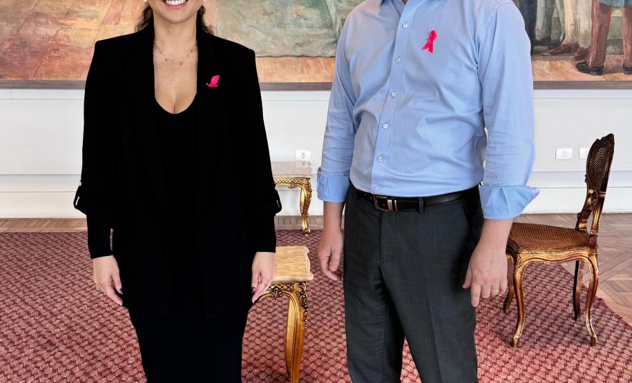 Primeira Dama do Estado inspira o Paraná Rosa em Ação, unindo cidadania e saúde da mulher