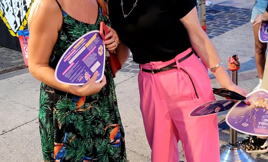 Seju promove conscientização durante o Carnaval