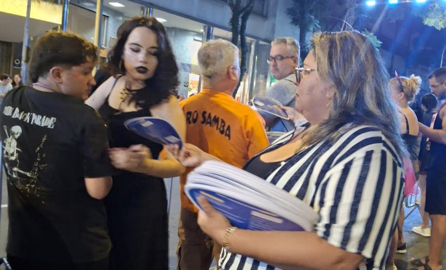 Seju promove conscientização durante o Carnaval