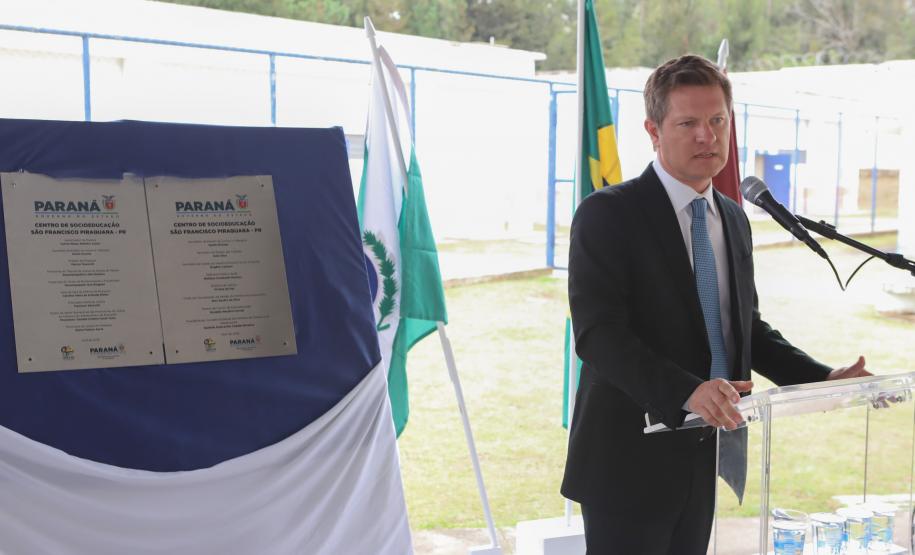 Governo do Estado inaugura novo Centro de Socioeducação em Piraquara