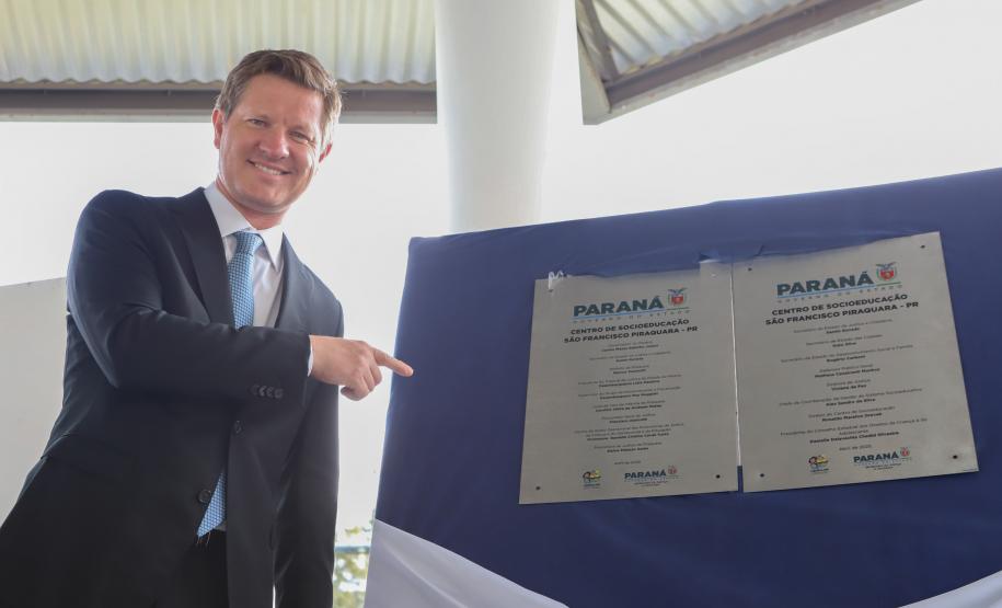 Governo do Estado inaugura novo Centro de Socioeducação em Piraquara